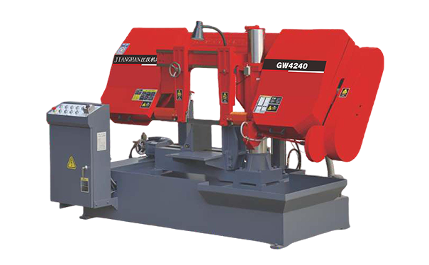 禅城GW4240双柱卧式带锯床