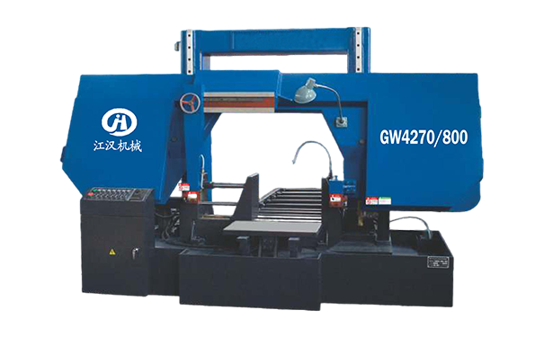 禅城GW4270/800双柱龙门卧式带锯床